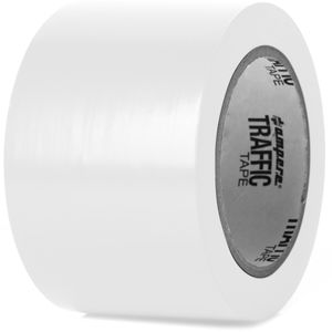 AMPERE Bodenmarkierungsband Traffic Tape, 10768, weiß, 75mm x 33m