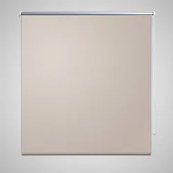 vidaXL Verdunklungsrollo Verdunkelungsrollo Rollo 60x120 Beige