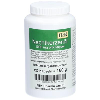 Nachtkerzenöl 1000 Kapseln 120 St