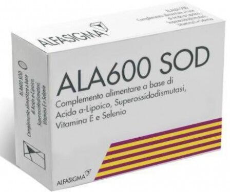 Alfasigma Spa Ala600 Sod Integratore Alimentare, 20 Compresse