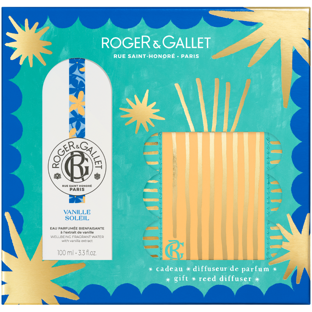Roger&Gallet Vanille Soleil Wellbeing Fragrant Water Naturally Relaxing
