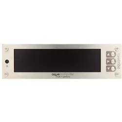 Aqua Computer aquaero 6 PRO USB Fan-Controller, Grafik-LCD, Wasserkühlung Überwachung, Silber, Schwarz