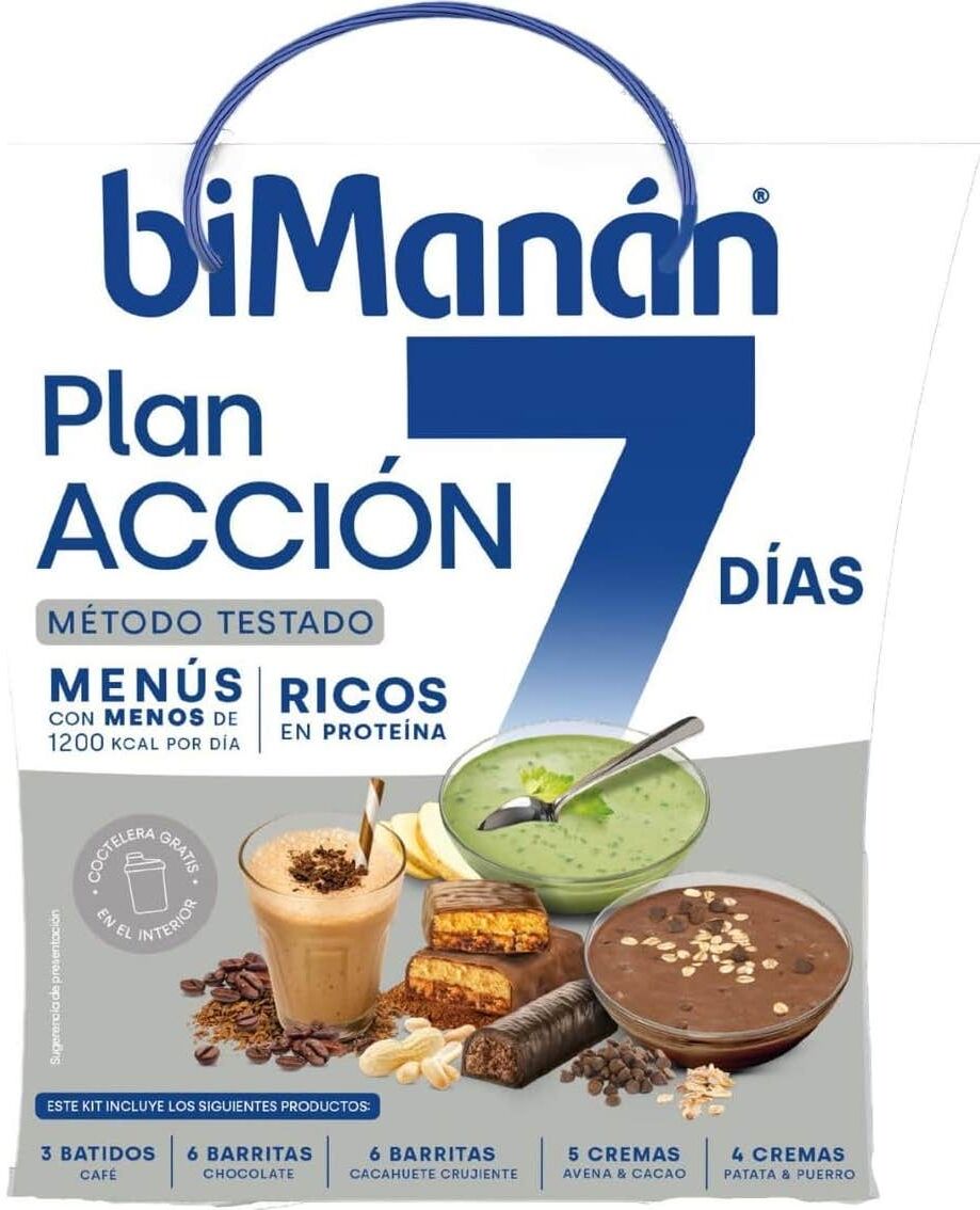 biManán® biManán Pack Plan Acción 7 Días