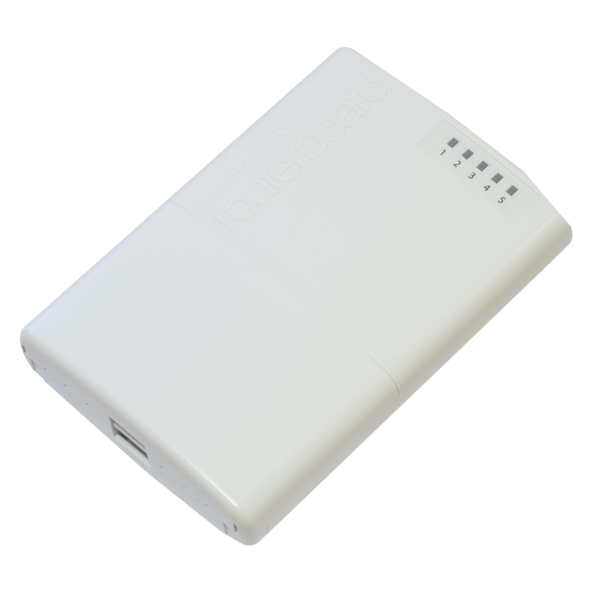 MikroTik PowerBox Outdoor 5x Ethernet port router with PoE output 5V-30V/1-2A (MT RB750P-PB)