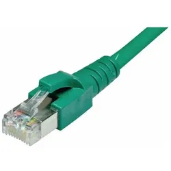 Dätwyler IT Infra Patchkabel Cat 6A, S/FTP, 7.5 m, Grün (S/FTP, CAT6a, 7.50 m), Netzwerkkabel