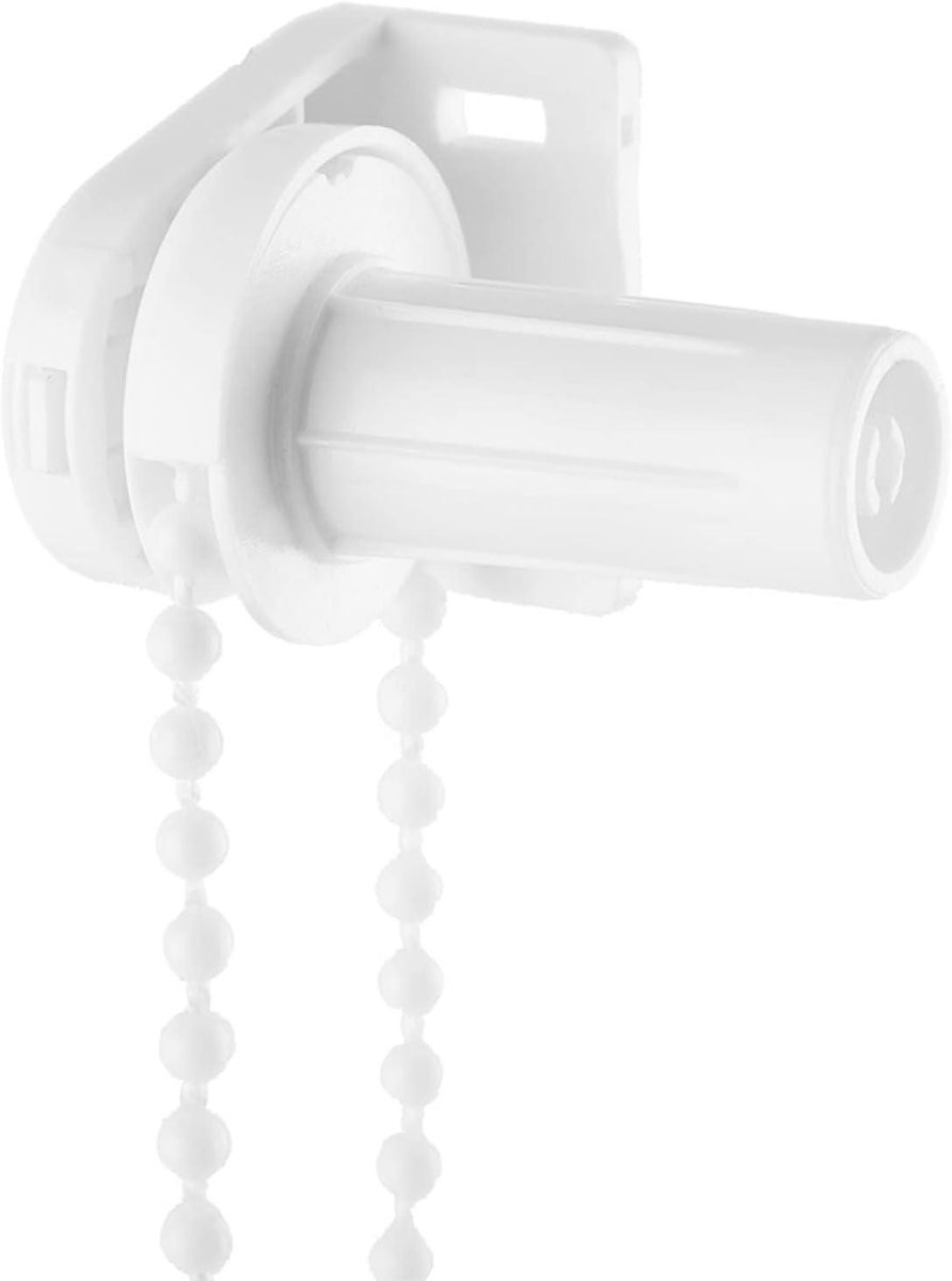 Rolgordijn Fittingen Set Wit - Universele Reparatieset voor Gordijnen - 17mm