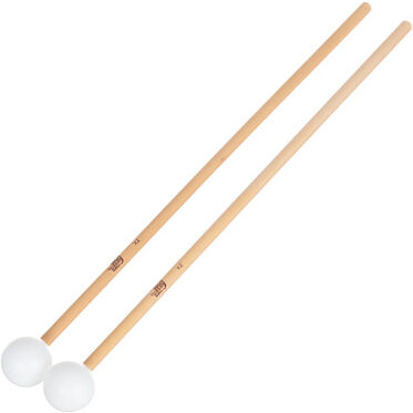 MG Mallets X2 Xylophone Mallets Weiß