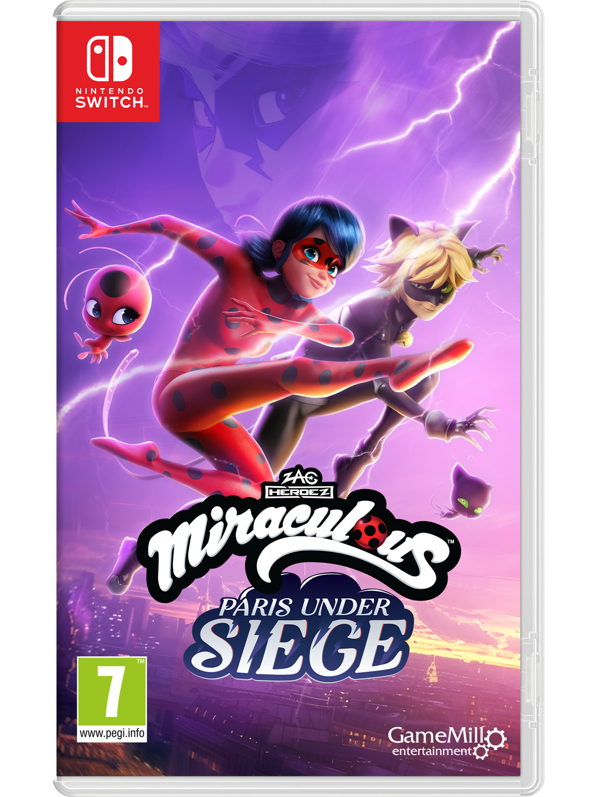 Miraculous: Paris Under Siege - Nintendo Switch - Abenteuer - PEGI 7