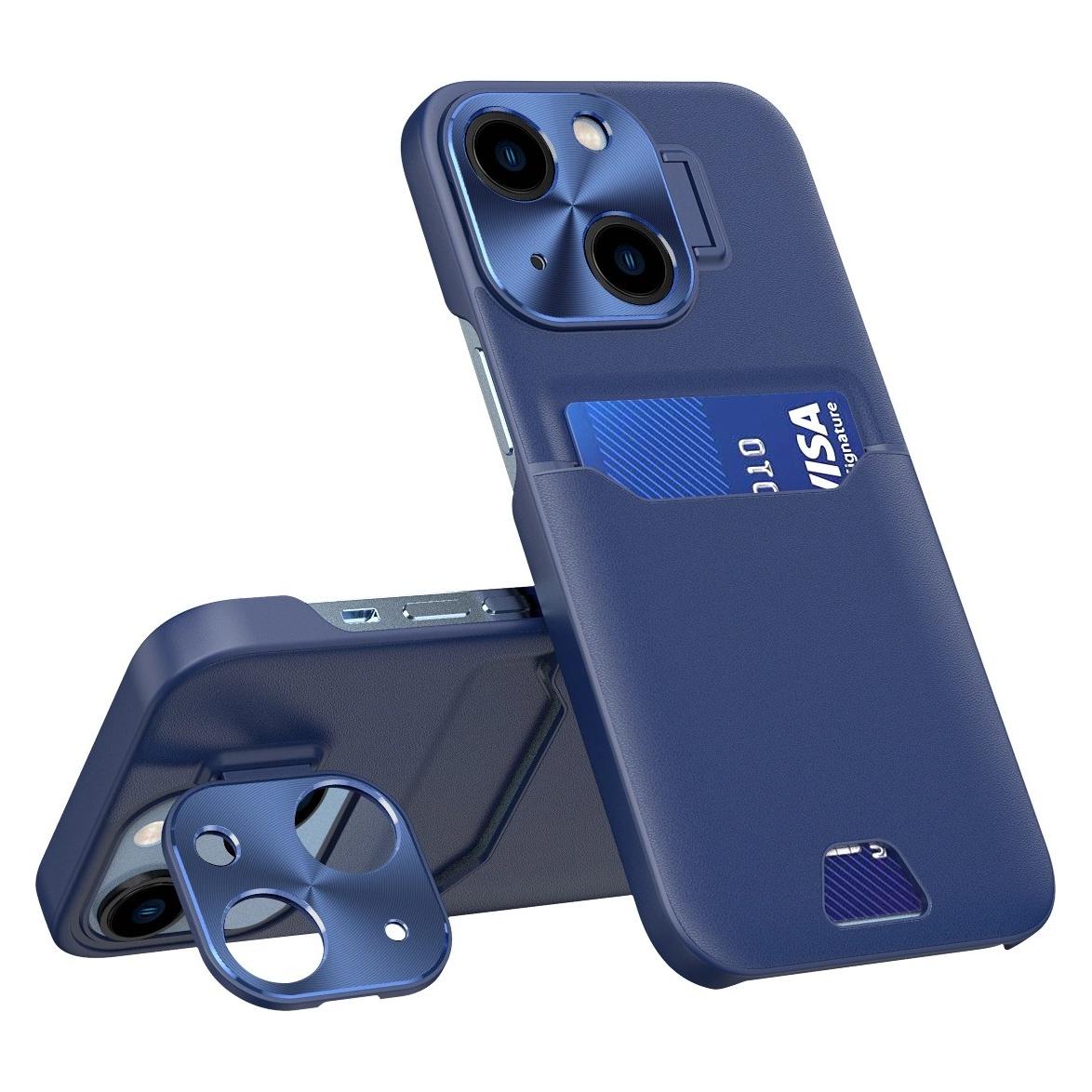 iLike iPhone 14 Leather Stand Case card wallet with stand (Apple iPhone 14) (1404978613)