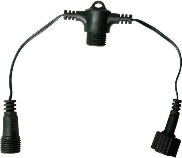 Det Gamle Apotek Fordelerkabel Til Lyskæde, 31v, Ip44, 40cm, Grøn