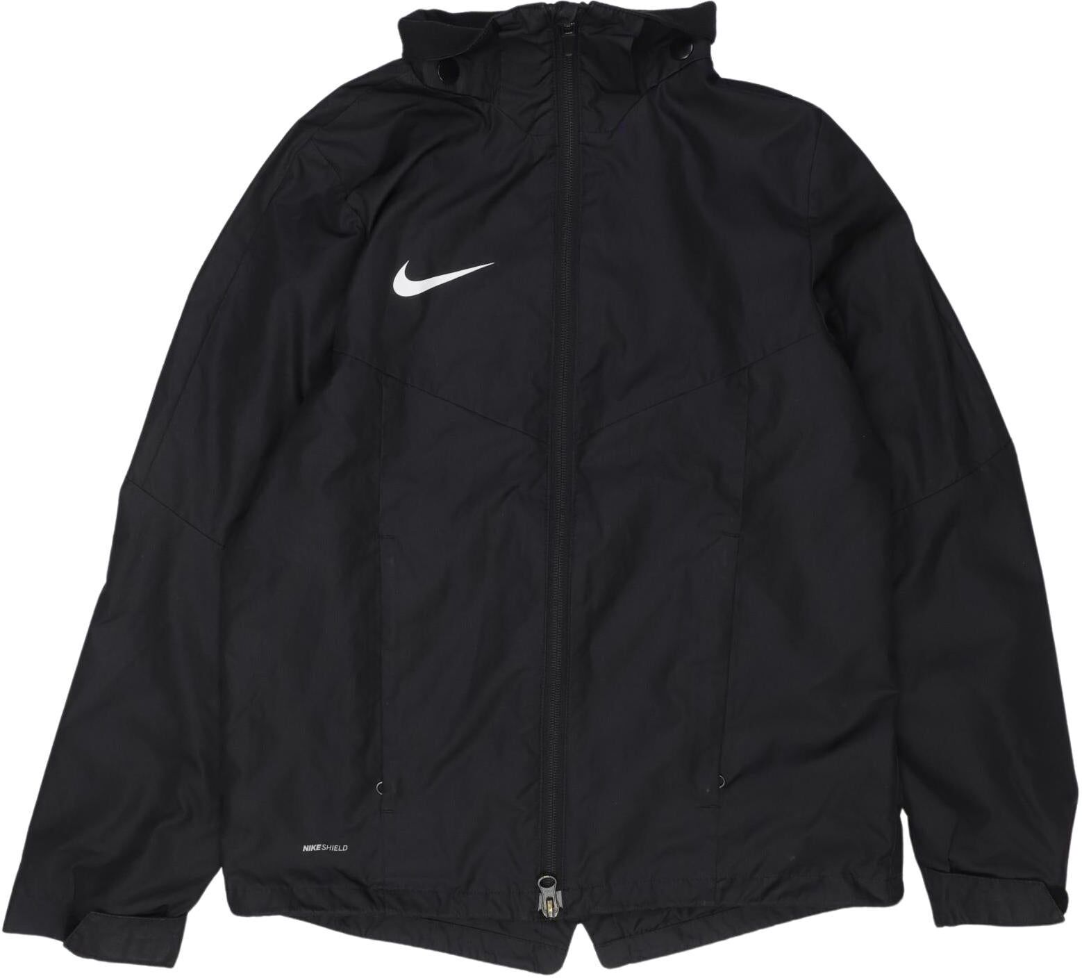 Nike Jungen Jacke oder Mantel, Schwarz, Gr. M, Synthetik - Second Hand