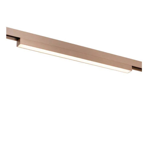 Lucide aluminium dimbare LED railverlichting in goud/messing