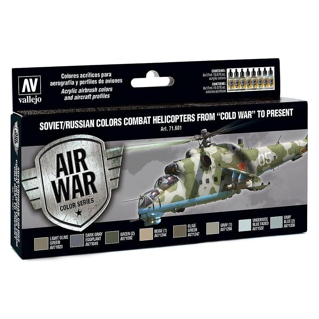 Wittmax Soviet/Russian colors Combat Helicopters 8x17ml (17 ml) (71601)
