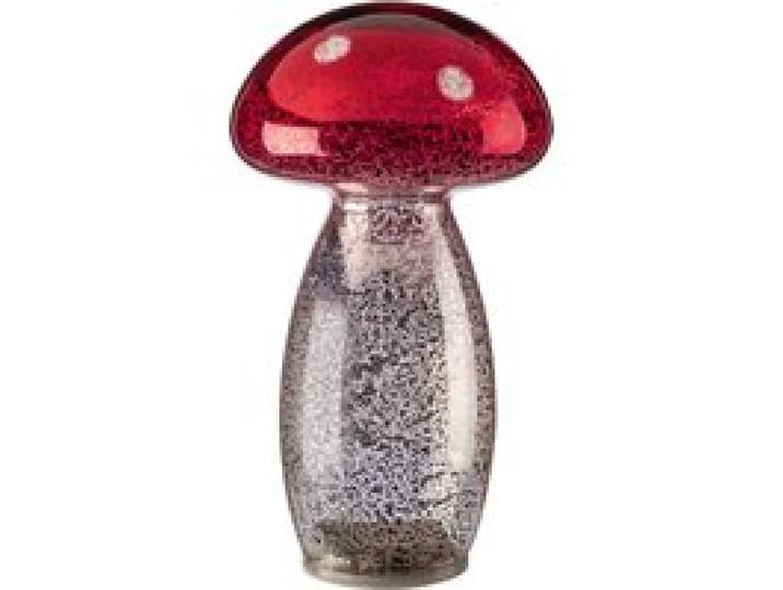 LIVARNO® Champignon décoratif LED (rouge argent)