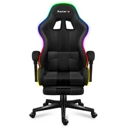 Huzaro Force 4.7 RGB, Gaming Stuhl, Schwarz