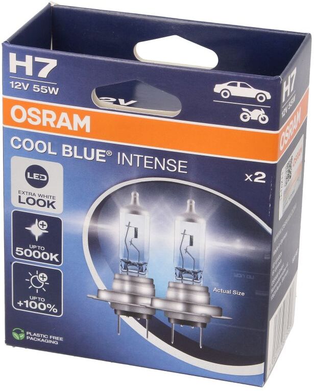 Glühlampe, Fern-/Tagfahrleuchte COOL BLUE® INTENSE (Next Gen) ams-OSRAM 64210CBN-2HB