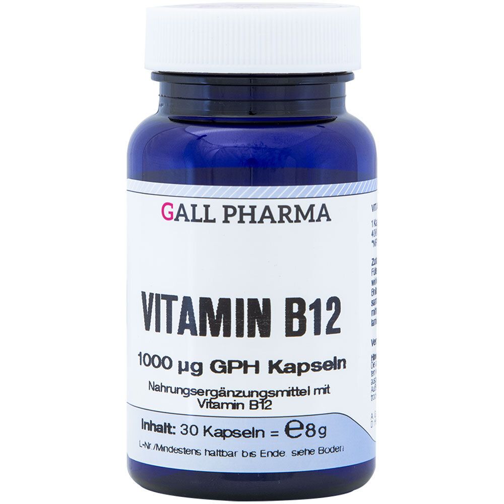 Vitamin B12 1000 µg GPH Kapseln 30 St
