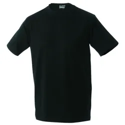JAMES & NICHOLSON T-Shirt Gr. S Rundhals Heavy black