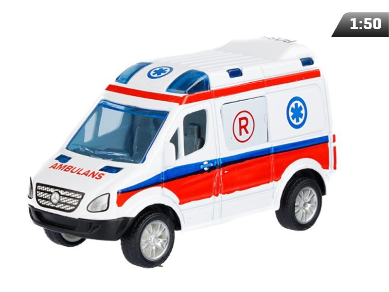 Carmotion Mercedes-Benz Sprinter Mini Model 1:50 Wit