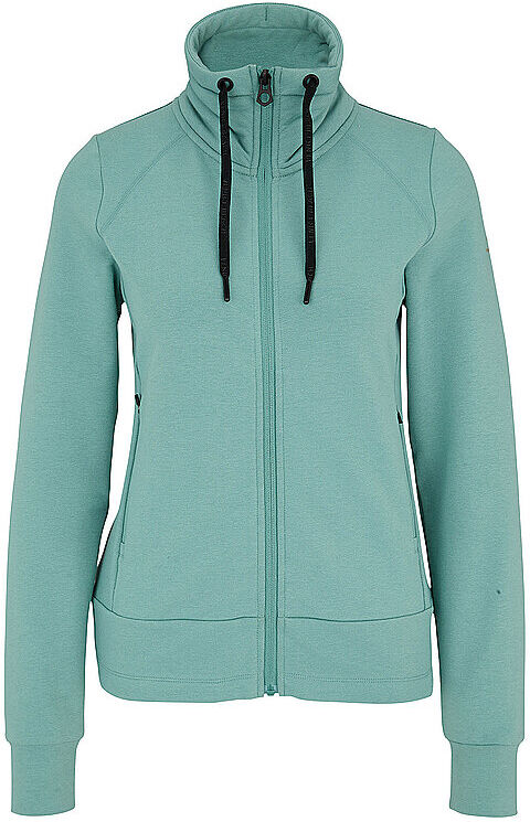 VENICE BEACH Damen Fitnessjacke Florence petrol   XL W