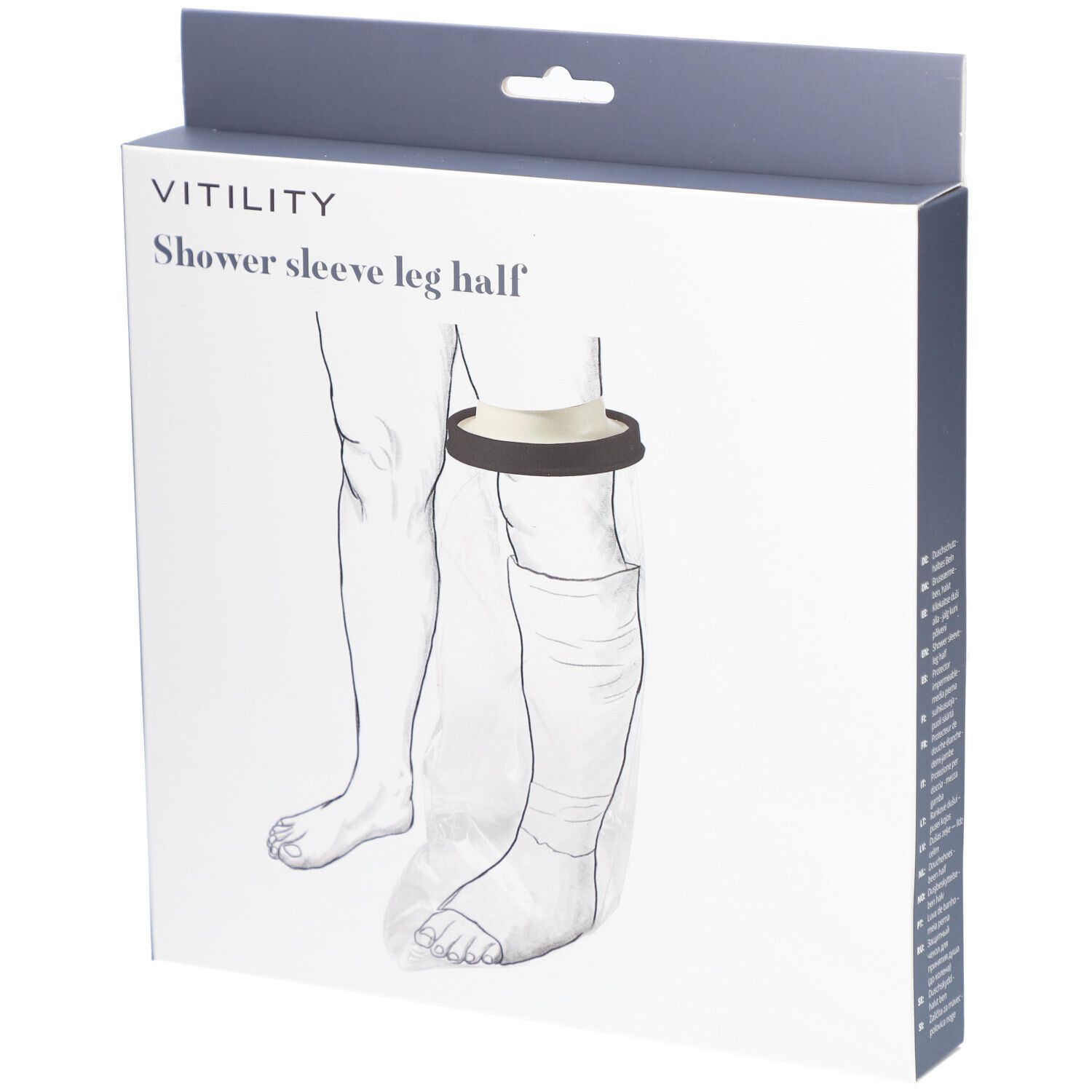 Vitility Duschüberzug halbes Bein (neu) 1 St Sonstige