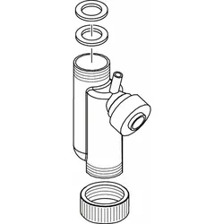 Siphon 50mm Sperrhöhe - 63044166