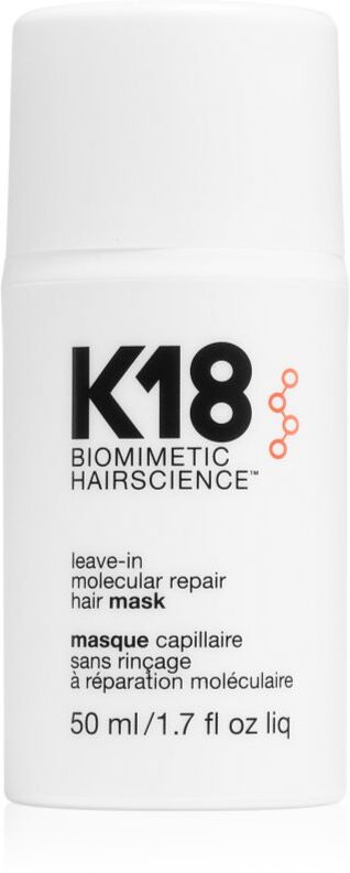 K18 Molecular Repair Hair Mask spülfreie Haarpflege 50 ml