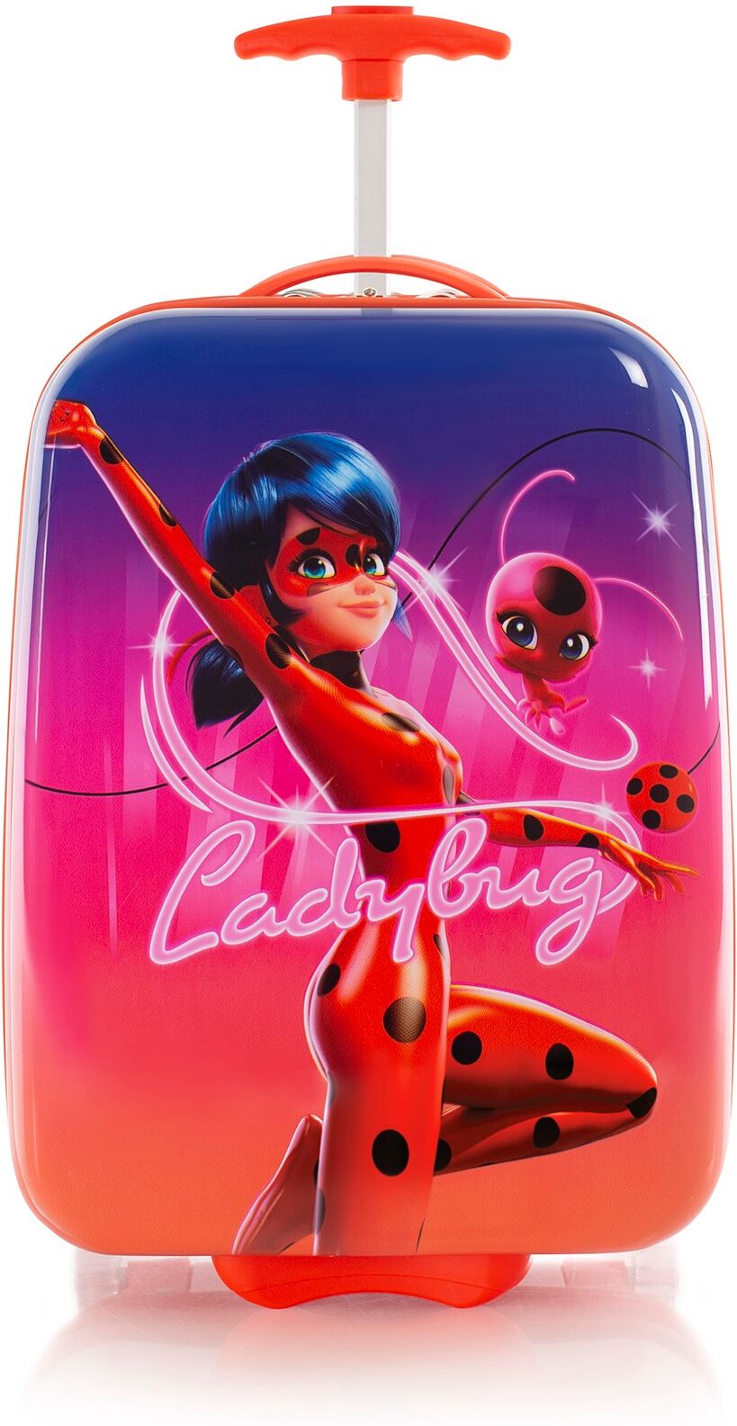 Hartschalen-Trolley HEYS "Miraculous Lady Bug, 46 cm", Kinder, Gr. B/H/T: 32cm x 46cm x 23cm 15 l, rot, Polycarbonat, mehrfarbig, Koffer Hartschalen-Trolley, Heys Kindertrolley Kinder Reisegepäck rot B/H/T: 32cm x 46cm x 23cm 15 l
