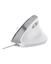 Trust Bayo II Maus 6Tasten mit Kabel rechtshaendig vertikal weiss (25397)