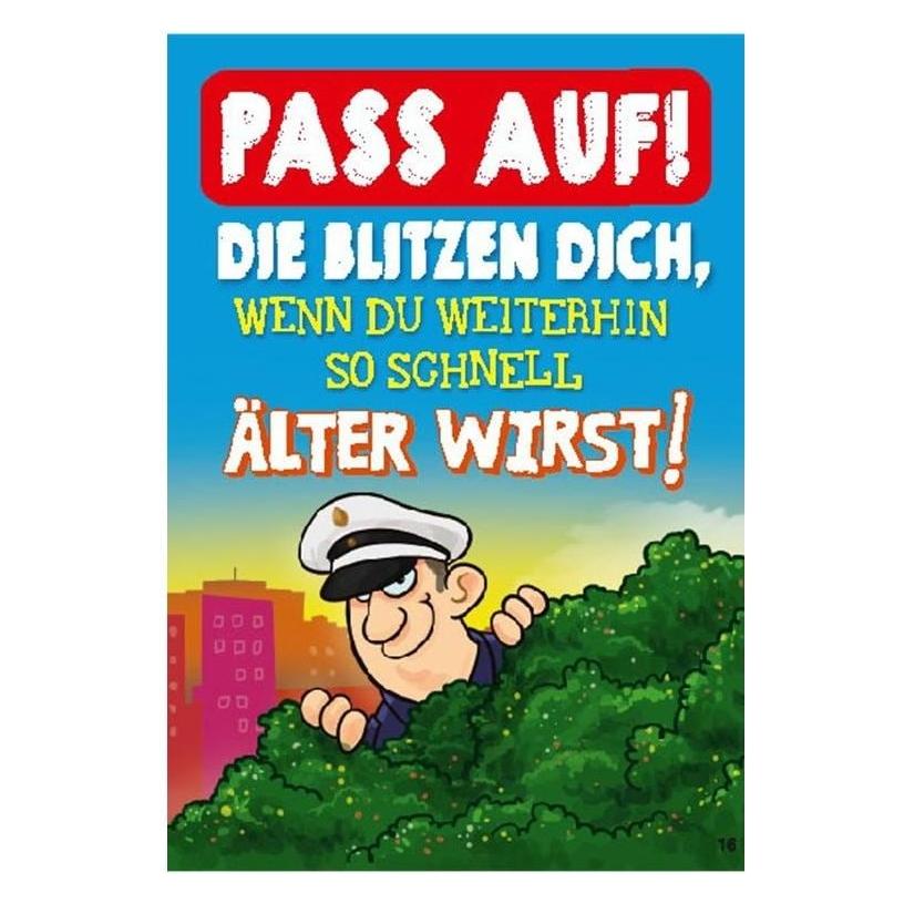 Depesche Musikkarte Pass auf die blitzen dich, wenn du... (1 Stk.) (11673.016A)