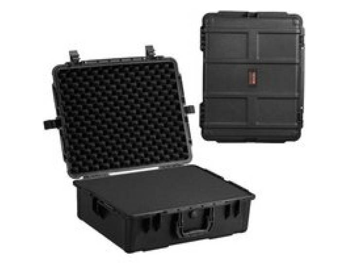 VEVOR Étui rigide résistant aux intempéries IP67, étui de protection robuste avec mousse prédécoupée et poignées de traction rétractables, pour voyage, chasse, militaire, tactique, 620 x 490 x 225 mm