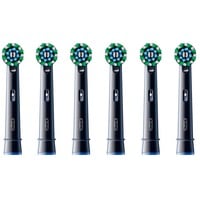 Oral-B Pro Cross Action Aufsteckbürsten 6er-Pack schwarz