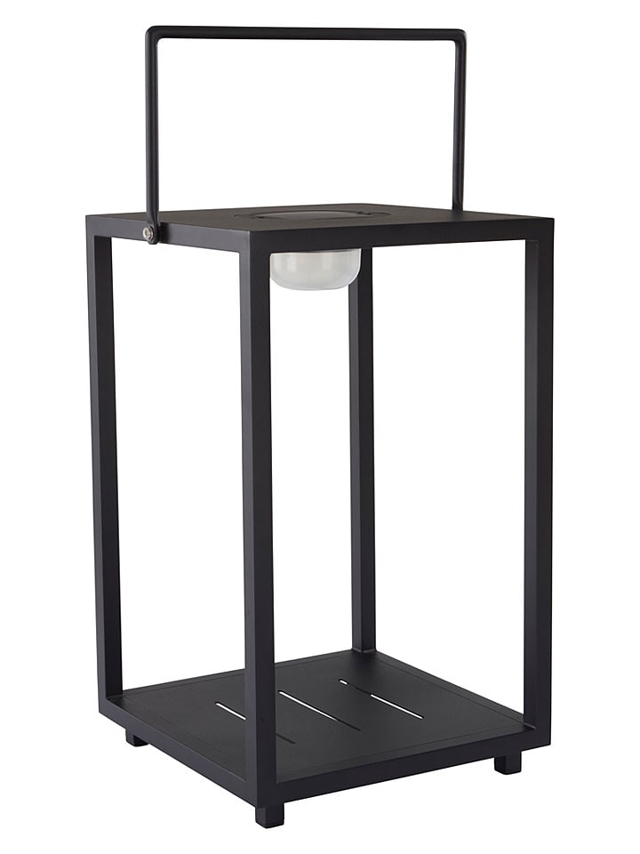 Jotex LED-Laterne "Solala" in Schwarz - (B)33 x (H)54 x (T)33 cm - onesize