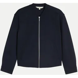 Loose-Fit Bomberjacke Blau XL