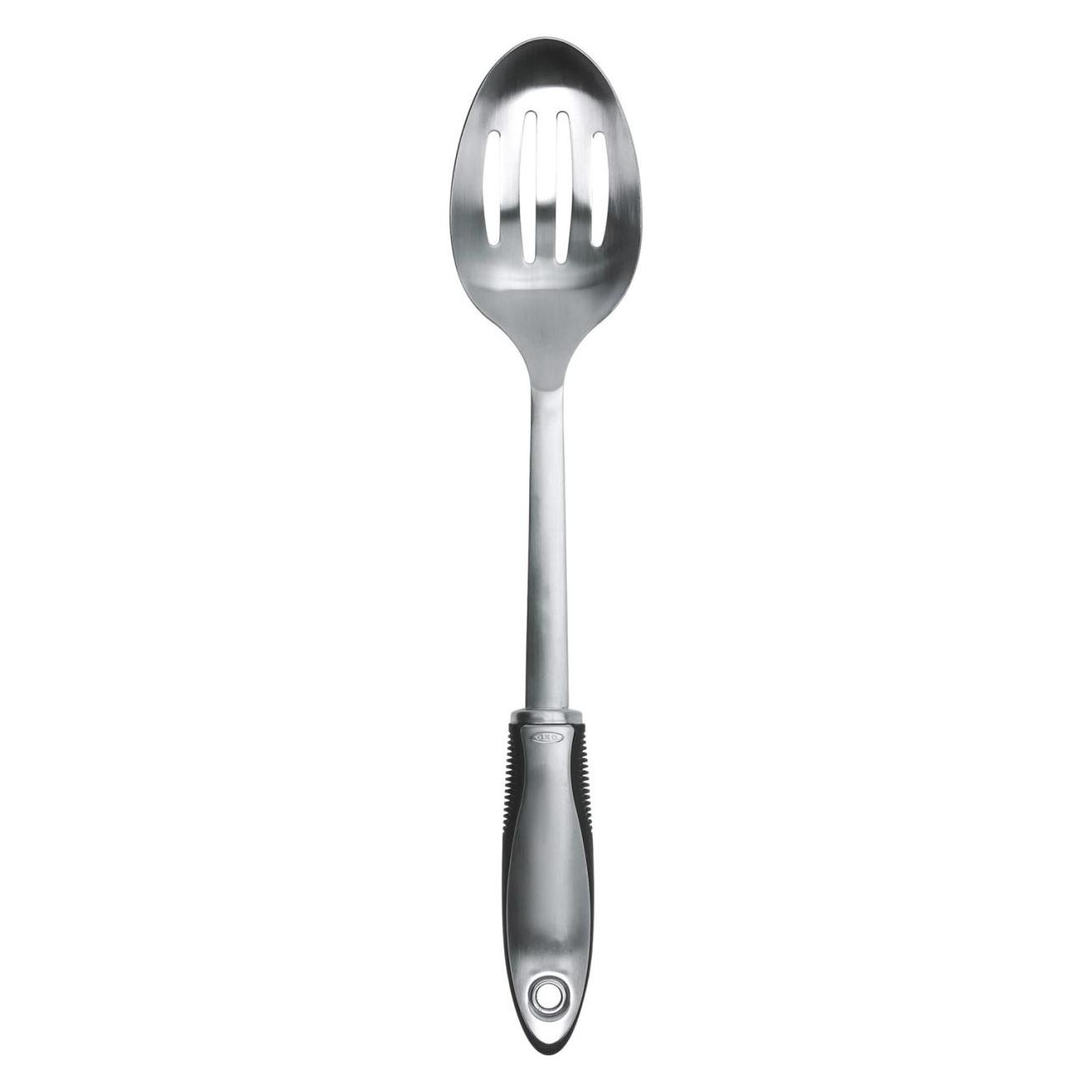 OXO GG STL Servierlöffel, geschlitzt Edelstahl, 38cm (Servierlöffel) (59291)
