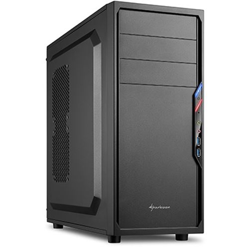 Sharkoon VS4-V Midi Tower ohne Netzteil schwarz