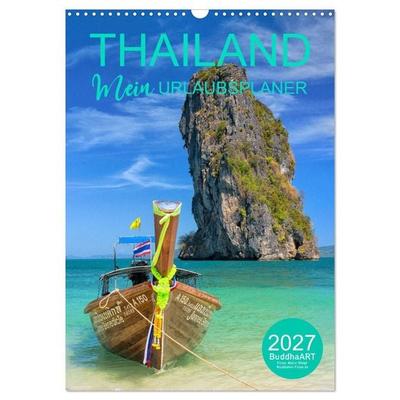 THAILAND - Mein Urlaubsplaner (Wandkalender 2027 DIN A3 hoch), CALVENDO Monatskalender