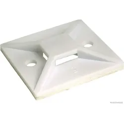 HERTH&BUSS Befestigungssockel, Kabelbinder, mit Klebefolie, 38 x 38 mm - 50265720