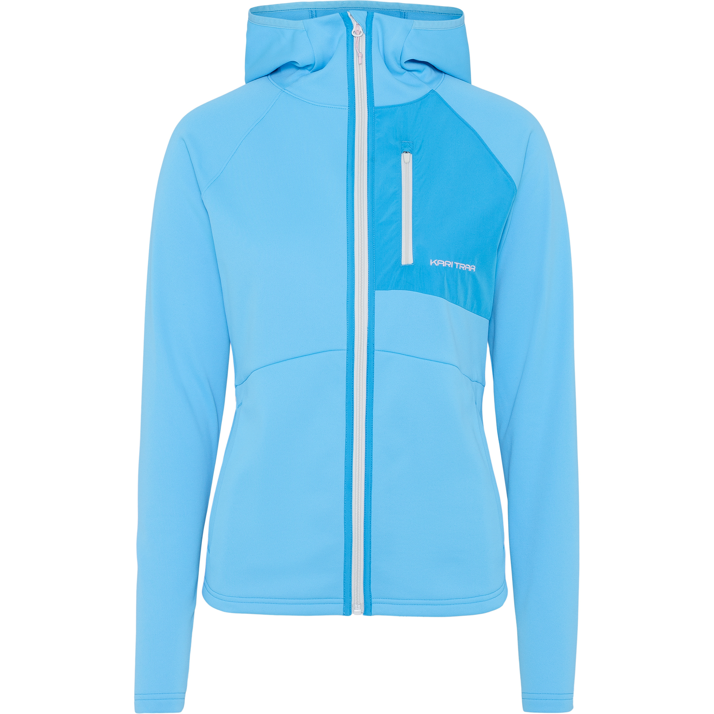 Kari Traa Nia Damen Fleecejacke blau Größe S Trekking Atmungsaktiv