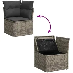 vidaXL, Gartenlounge, Evy (mit Tisch)
