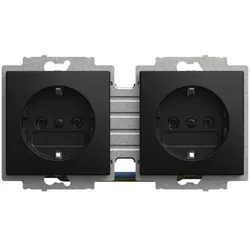 Busch-Jaeger SCHUKO Doppelsteckdose 20-2 EUC-915-503