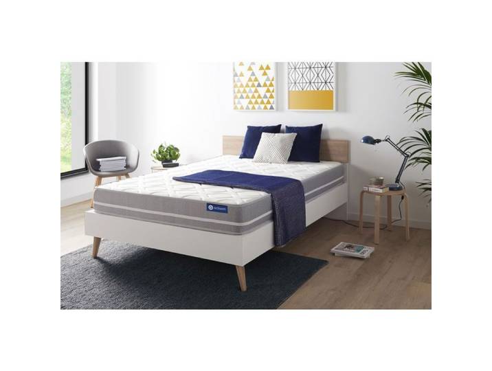 Matelas - ACTISOM - Actilatex Touch - Latex - Mousse à mémoire de forme - 130x200 cm