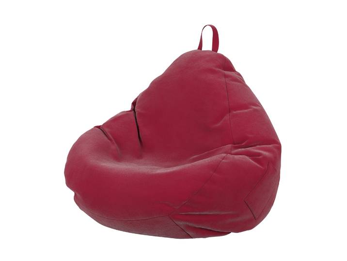 Sitzsack DROP 100 x 120 cm rot
