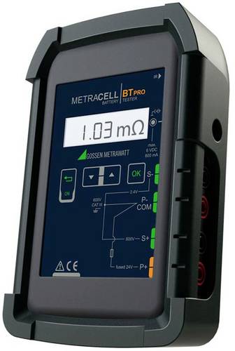 Gossen Metrawatt Batterietester METRACELL BT PRO Messbereich (Batterietester) bis 600V Akku, Batterie B100B