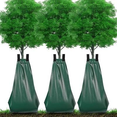 LightInthebox 20 Gallon Tree Watering Bags, 1/2/3 PCS Slow Release Drip Irrigation Bags for New and Established Trees, Heavy Duty PVC Tree Watering System for Fruit Trees, Young Saplings, Garden and Yard Plant Care