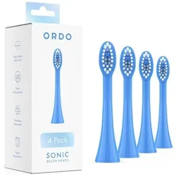 Ordo, Zahnbürstenkopf, Sonic+ Bürstenköpfe 4er blau (4x)