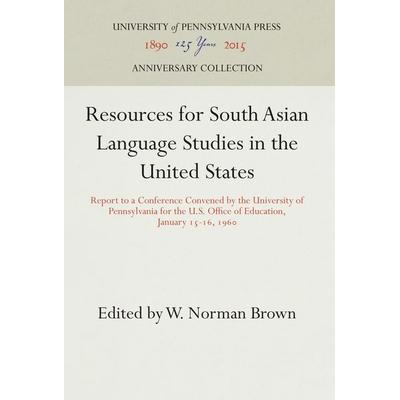 Resources for South Asian Language Studies in the United States, Gebundene Ausgabe von , De Gruyter, 978-1-5128-1073-8