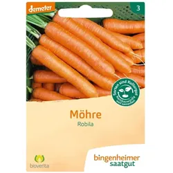 Bingenheimer Saatgut Möhre Robila demeter