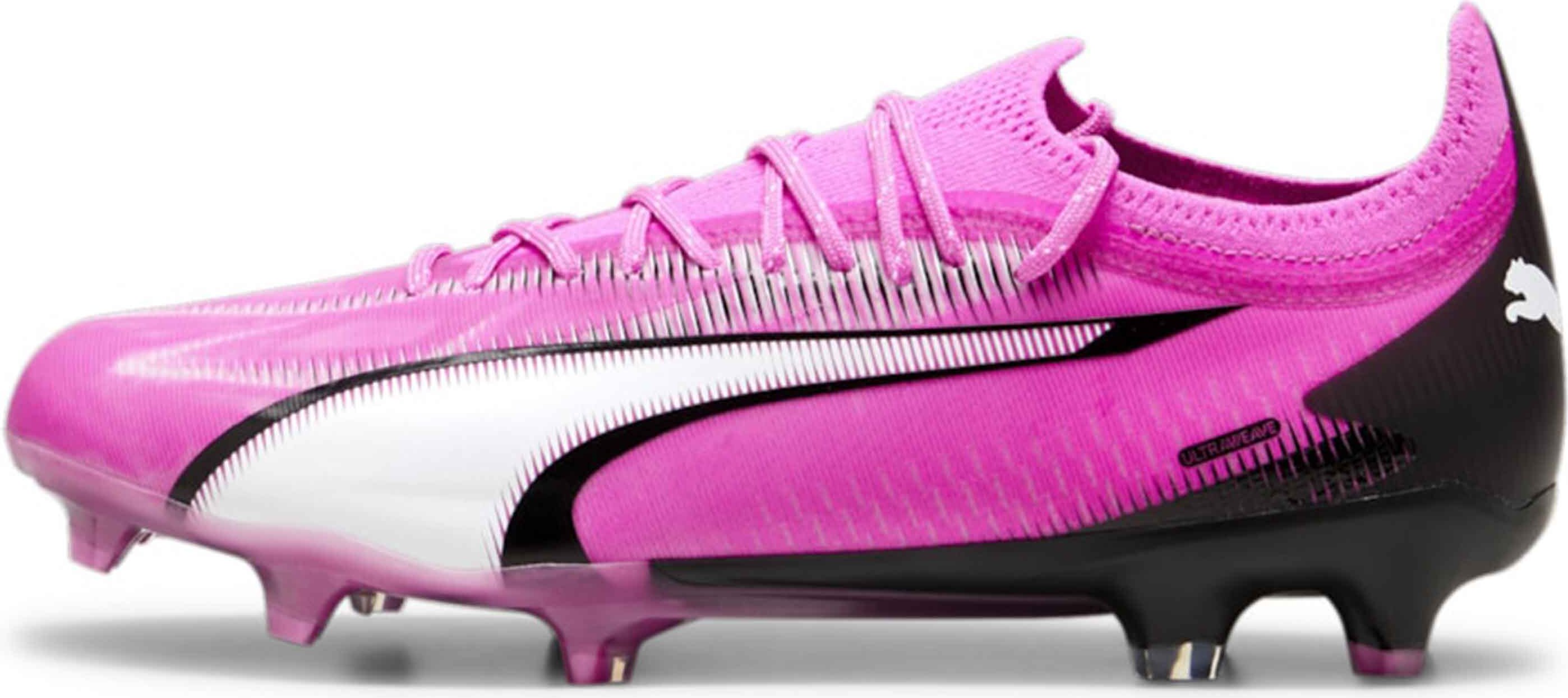 Puma ULTRA ULTIMATE FG/AG Sportschuhe in Übergrößen Pink 107744-01 große Unisexschuhe, Größe:43