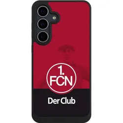 Nivocase Handyhülle für Samsung Galaxy S25 FE Hülle NIVOpure Case Schwarz 1. FC Nürnberg Der Club (Samsung Galaxy S25 FE), Smartphone Hülle, Schwarz